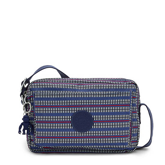 Sacs Crossbody Kipling Abanu Medium Printed Bleu | FR 2193GS